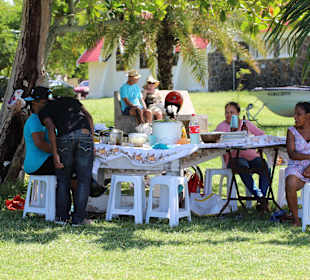 Familienpicknick am Sonntag