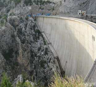 Staudamm am Green Canyon