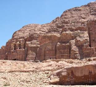 Spacer po Mieście Wykutym w Skale - Petra