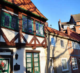 Alte Häuser im Easserviertel