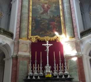 In der Hofkirche von Dresden