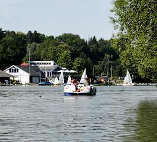 Boote auf dem Kiessee