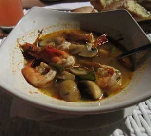 Vorspeise - Tom Yum Goong (sehr lecker)