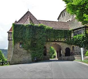 Zugang zur Burg Lauenstein