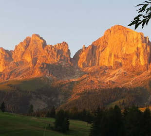 Sonnenuntergang am Rosengarten