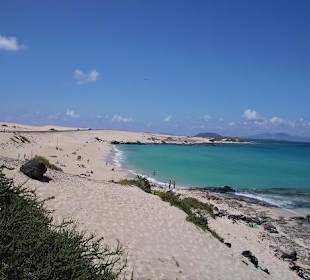 Strand Corralejo Dünen