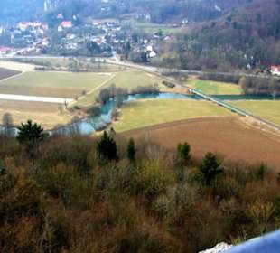 Auf das Dorf mit der Wiesent