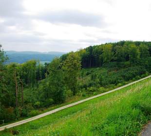 Das Oberbecken Happurger Stausee