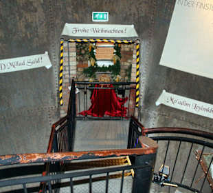 Treppenhaus von oben