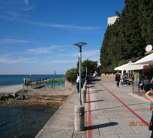 Fussgängerweg zum Piran