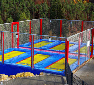 Trampolin - Anlage
