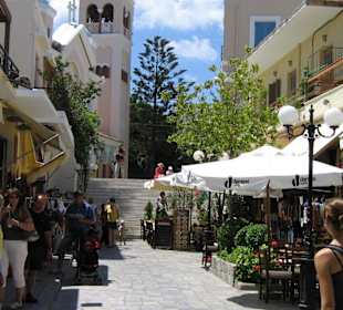 Einkaufsstraße in Kos Stadt