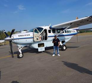 Unser Flieger in die Massai Mara