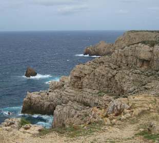 Steilküste bei Cala Morell
