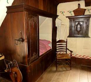 Schlafzimmer im Ammerländer Bauernhaus