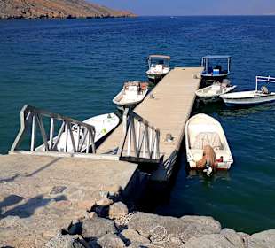 Bootsanleger Ausflug Jebel Harim