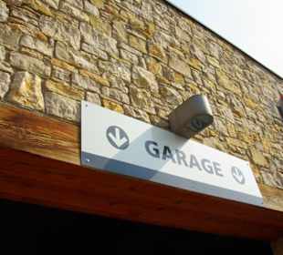 Die Garageneinfahrt