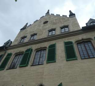 Beim Schloss Rosenau in Rödental / Unterwohlsbach