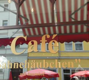 Schöne Kaffeepause, direkt im Stadtzentrum