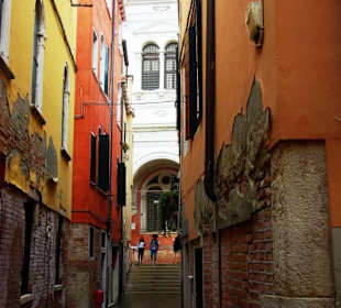 Seitenstraßen in Venedig