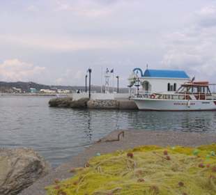 Der kleine Hafen von Faliraki