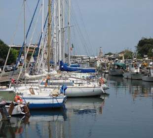 Bootshafen in Cervia