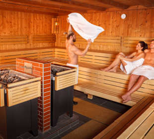 Geführter Aufguss in der Teehaussauna