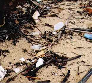Bophut Beach während der Monsunzeit