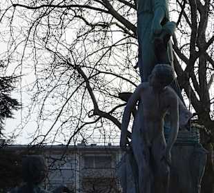 Brunnen auf dem Platz
