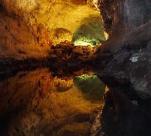 Lanzarote: Lavahöhle Cueva de los Verdes
