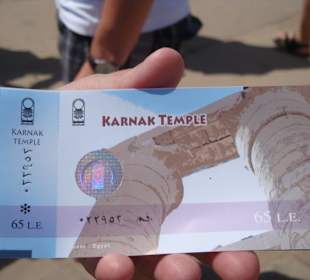 Tempel Karnak Anlage 