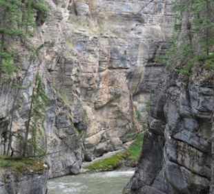Nr. 5: Canyonteilstück des Maligne River