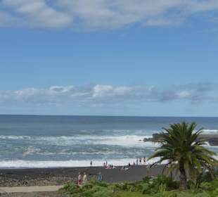 Blick auf eine der Buchten der Playa Jardin