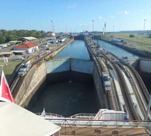 Teilansicht der alten Schleusenanlage