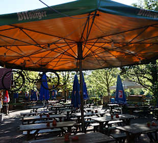 Biergarten vom Grillrestaurant Kneshecke