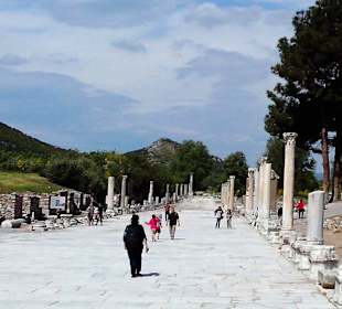 Hafenstraße Ephesos in Selcuk