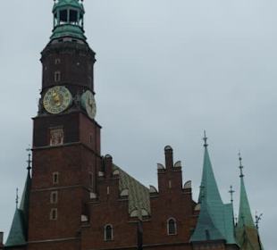Das Alte Rathaus, das schönste Gebäude von Breslau