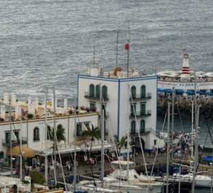 Das "Club de Mar" vom Mirador aus gesehen