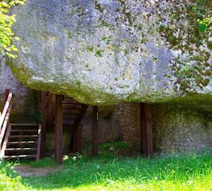 Die Burg Bärnfels und seine Umgebung