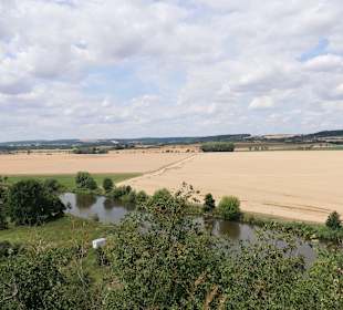 Schöner Ausblick von der Burgmauer
