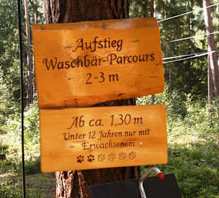 Neues im Kletterwald 09-2012