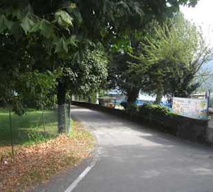 Uferpromenade in Richtung Dongo