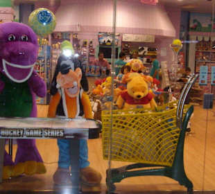 Großer Kinderladen inmitten des Centers