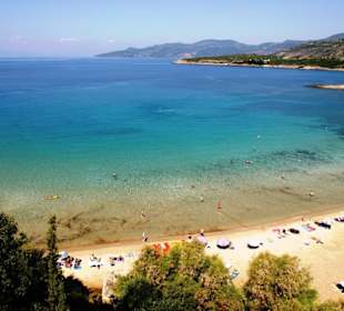 Kalogria Strandleben