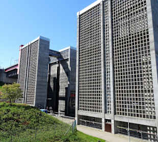 Ansichten vom Schiffshebewerk Scharnebeck