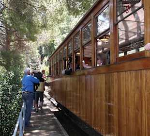 Alter Zug nach Soller