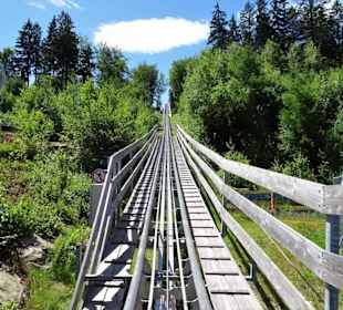 Schleppfahrt auf den Berg