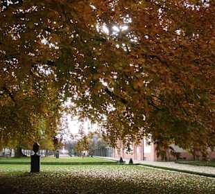 Tolle Parkanlage am Schlosshotel