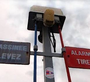 Bedienung der Schleuse