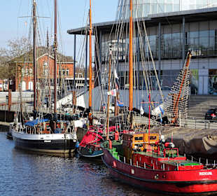 Das Ende des Winters im Museumshaven Vegesack